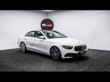 Mercedes-Benz  E-Class  200  2023  Automatic  5,030 Km  4 Cylinder  Rear Wheel Drive (RWD)  Sedan  White
