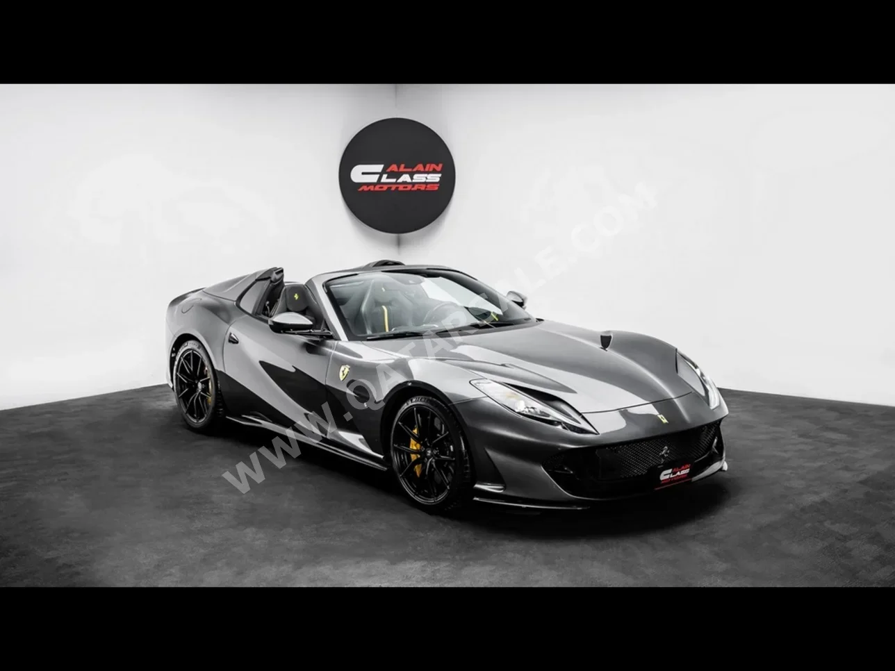 فيراري  812  جي تي اس  2021  اوتوماتيك  5,656 كم  12 سلندر  دفع خلفي  كوبيه \ سبورت  رمادي