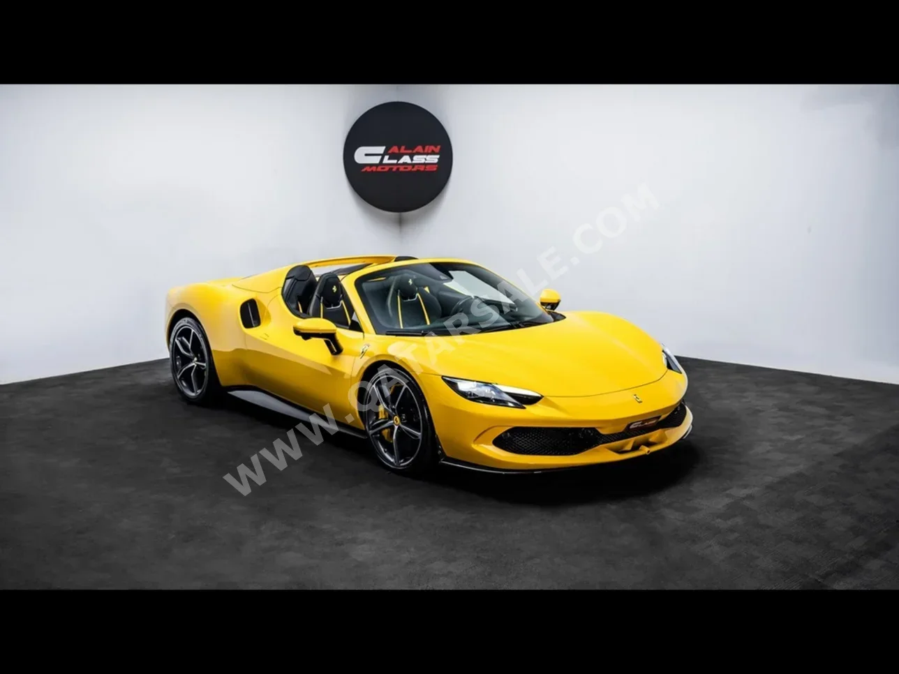 فيراري  296  جي تي اس  2025  اوتوماتيك  89 كم  6 سلندر  دفع خلفي  كوبيه \ سبورت  أصفر