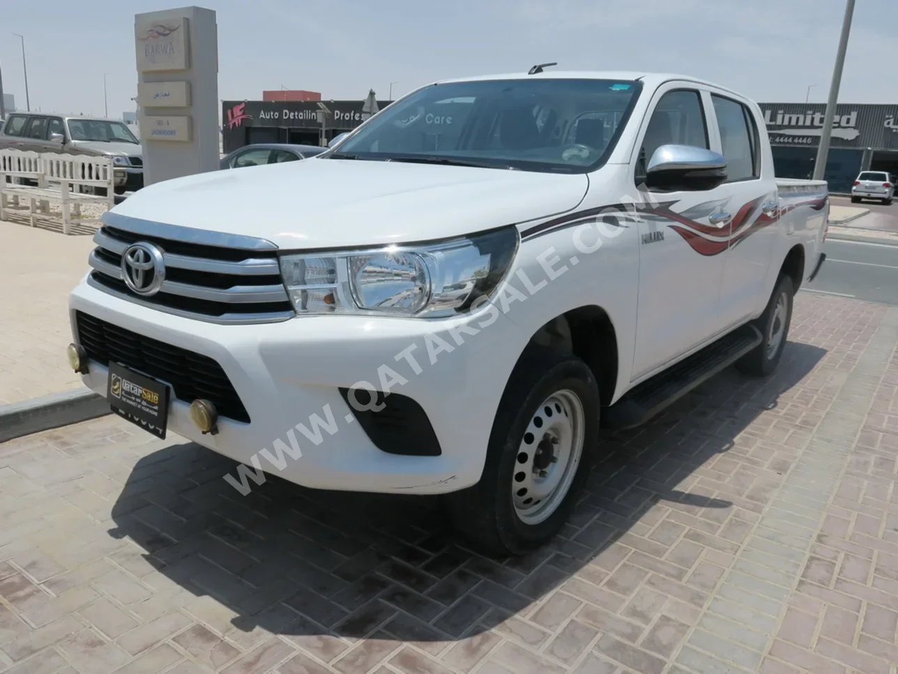  Toyota  Hilux  2021  Automatic  104,000 Km  4 Cylinder  Four Wheel Drive (4WD)  Pick Up  White  With Warranty