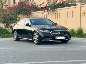 Mercedes-Benz  E-Class  200  2024  Automatic  9,000 Km  4 Cylinder  Rear Wheel Drive (RWD)  Sedan  Black  With Warranty