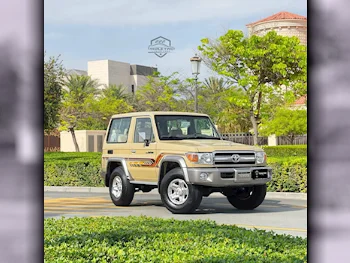 Toyota  Land Cruiser  Hard Top  2021  Manual  20,900 Km  6 Cylinder  Four Wheel Drive (4WD)  SUV  Beige