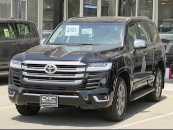 Toyota  Land Cruiser  VX Twin Turbo  2025  Automatic  9,000 Km  6 Cylinder  Four Wheel Drive (4WD)  SUV  Black  With Warranty