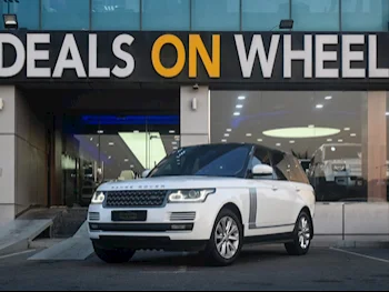 Land Rover  Range Rover  HSE  2016  Automatic  110,000 Km  8 Cylinder  Four Wheel Drive (4WD)  SUV  White