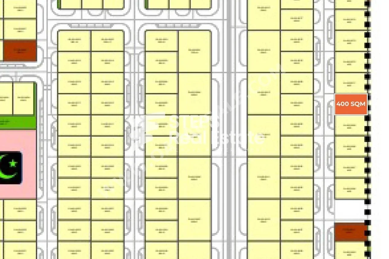 Lands For Sale in Lusail  -Area Size 400 Square Meter