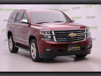 Chevrolet  Tahoe  2020  Automatic  242,000 Km  8 Cylinder  Four Wheel Drive (4WD)  SUV  Maroon