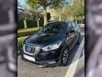 Nissan  Kicks  2017  Automatic  142,000 Km  4 Cylinder  Front Wheel Drive (FWD)  SUV  Black  With Warranty