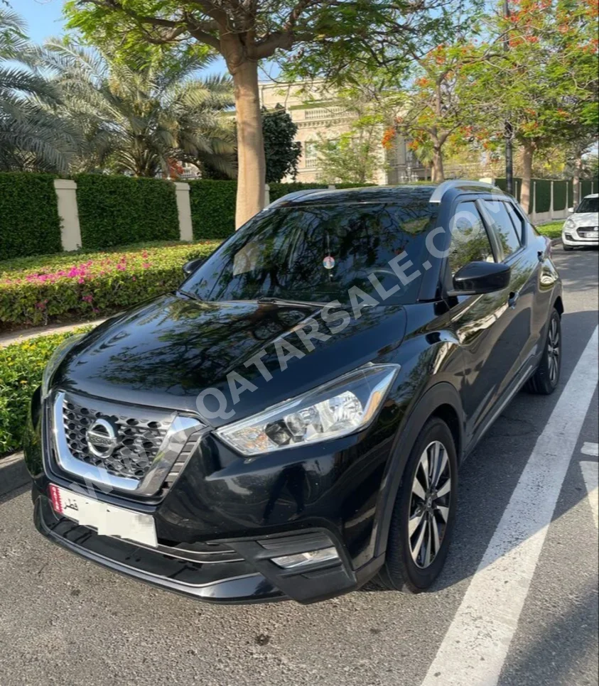 Nissan  Kicks  2017  Automatic  142,000 Km  4 Cylinder  Front Wheel Drive (FWD)  SUV  Black  With Warranty
