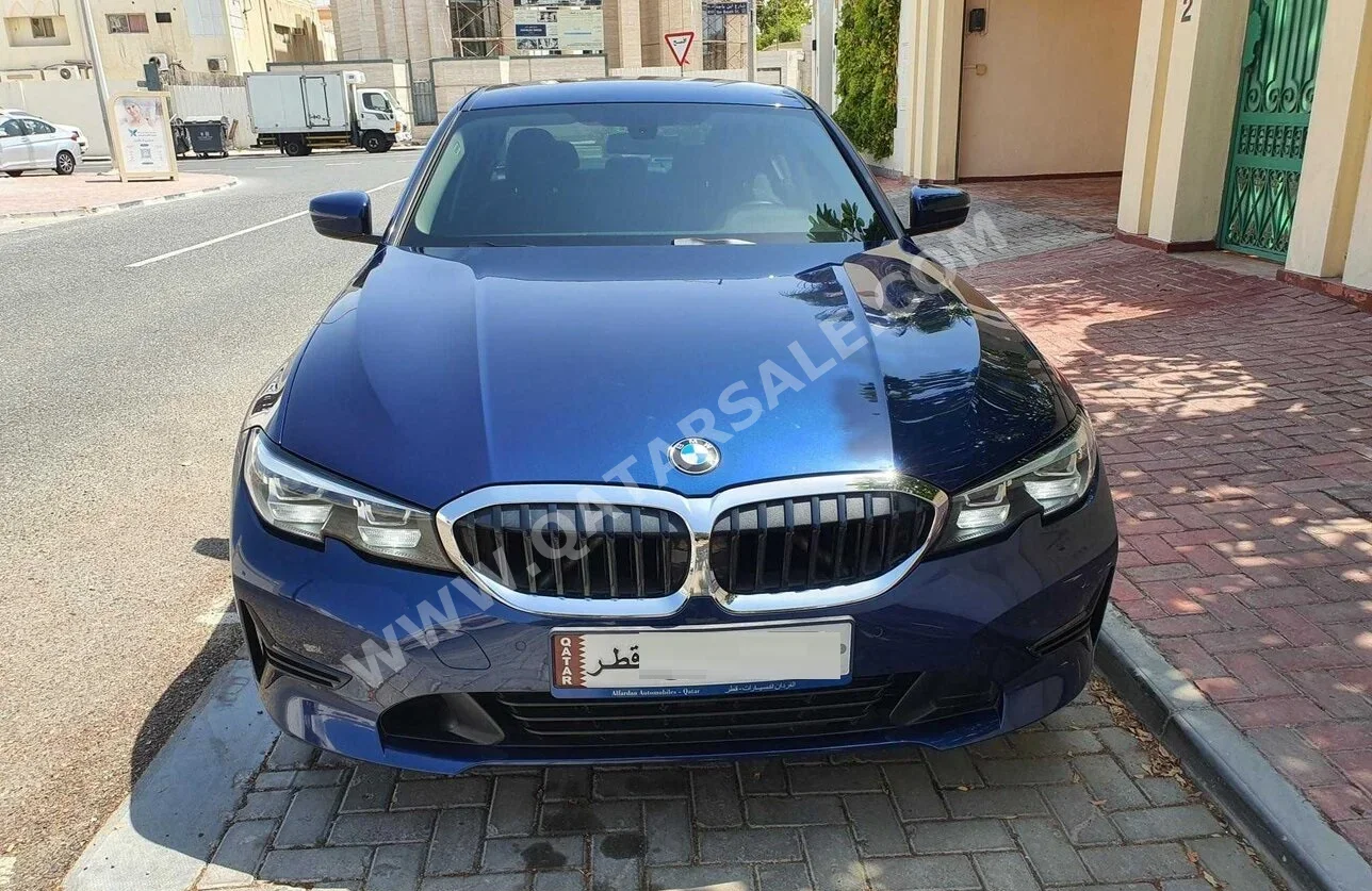 BMW  3-Series  320i  2020  Automatic  66,843 Km  4 Cylinder  Rear Wheel Drive (RWD)  Sedan  Dark Blue  With Warranty