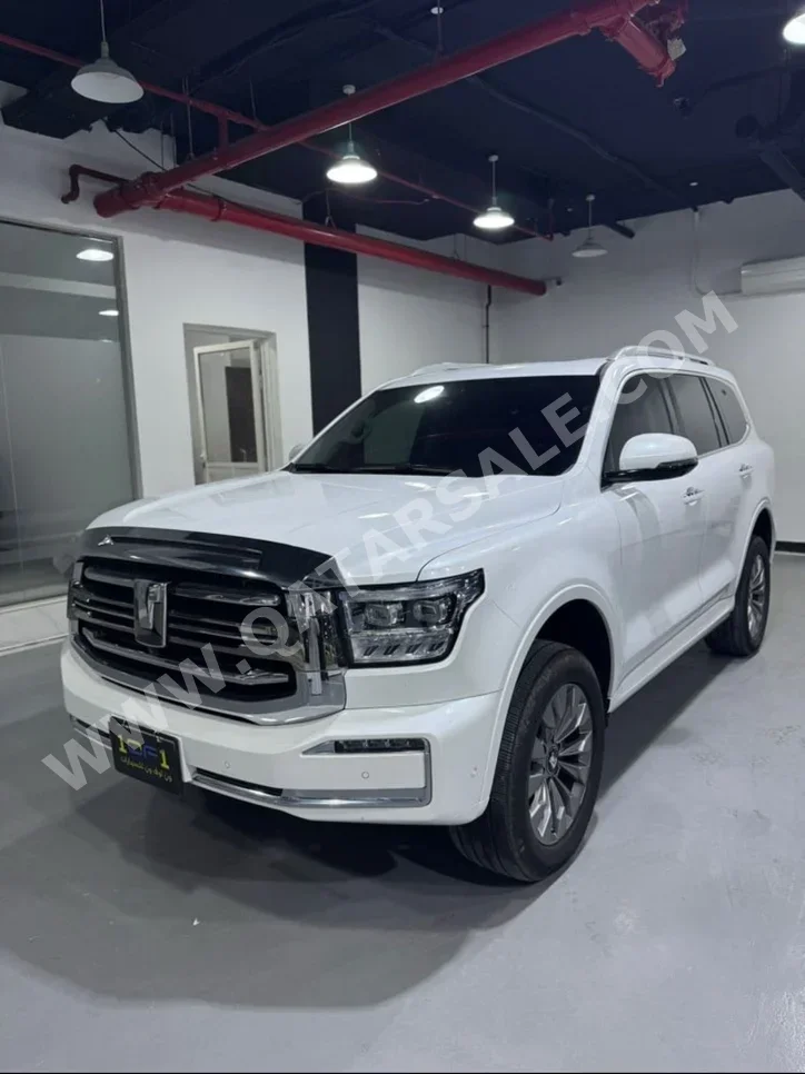 GWM  Tank  500  2025  Automatic  17,000 Km  6 Cylinder  Four Wheel Drive (4WD)  SUV  White  With Warranty