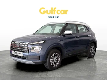 Hyundai  Venue  2023  Automatic  21,213 Km  3 Cylinder  Front Wheel Drive (FWD)  SUV  Blue  With Warranty