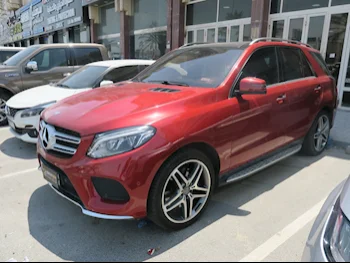 Mercedes-Benz  GLE  400  2016  Automatic  80,000 Km  6 Cylinder  Four Wheel Drive (4WD)  SUV  Red