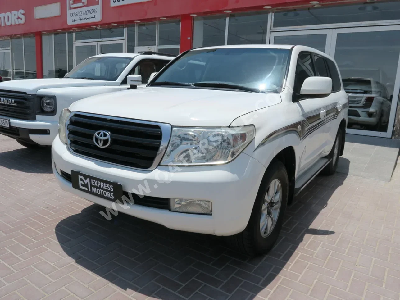 Toyota  Land Cruiser  GX  2008  Automatic  224,000 Km  6 Cylinder  Four Wheel Drive (4WD)  SUV  White