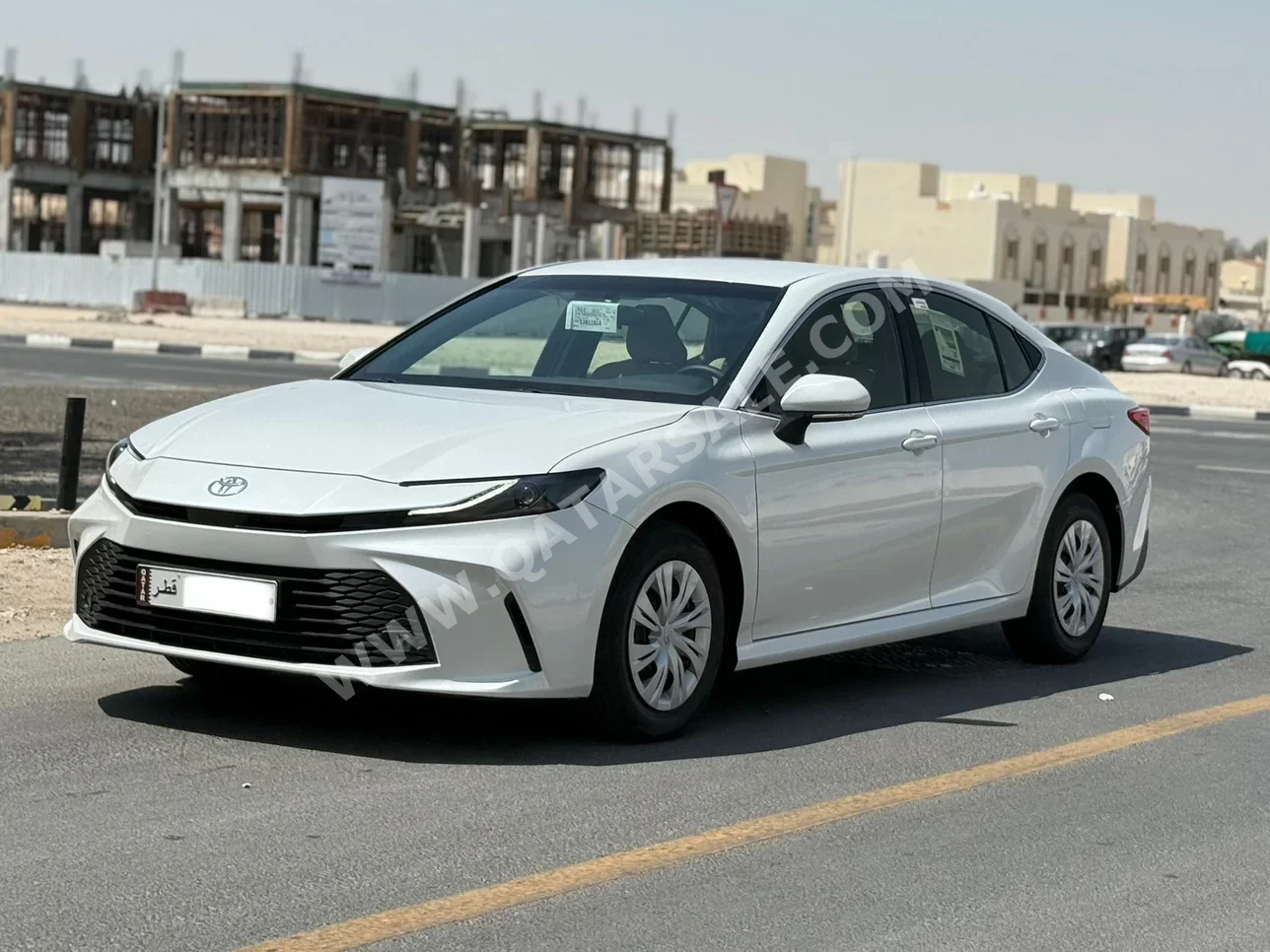  تويوتا  كامري  2025  اوتوماتيك  0 كم  4 سلندر  سحب امامي  سيدان  أبيض  تحت الضمان