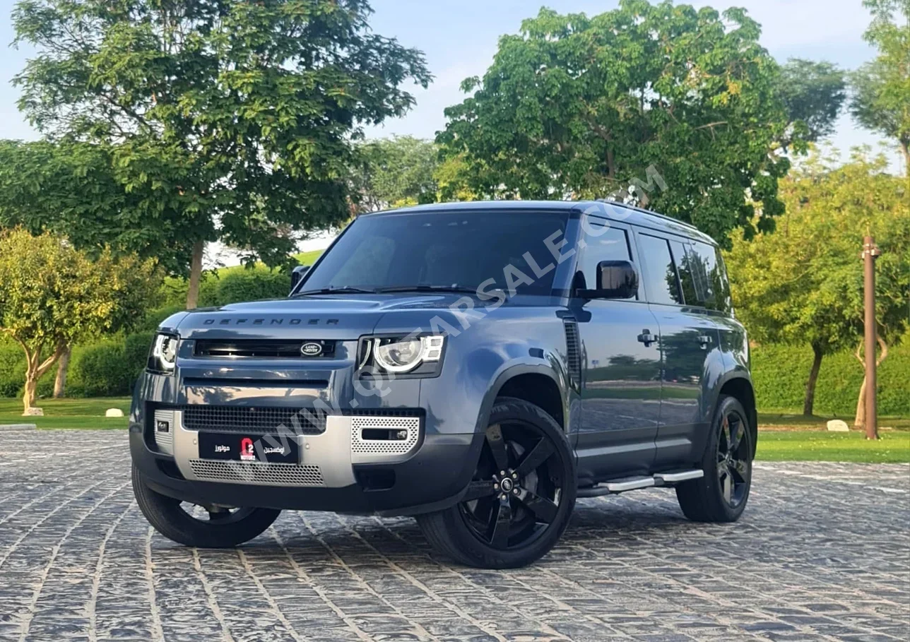 Land Rover  Defender  110 HSE  2021  Automatic  64,000 Km  6 Cylinder  Four Wheel Drive (4WD)  SUV  Dark Blue  With Warranty