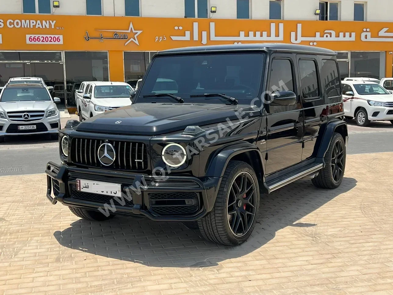 Mercedes-Benz  G-Class  63 AMG  2020  Automatic  60,000 Km  8 Cylinder  Four Wheel Drive (4WD)  SUV  Black