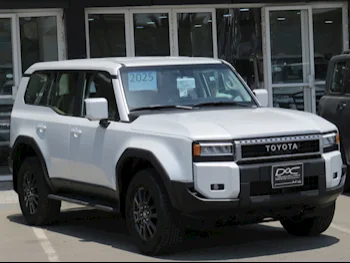 Toyota  Prado  TX Turbo  2025  Automatic  0 Km  4 Cylinder  Four Wheel Drive (4WD)  SUV  White  With Warranty