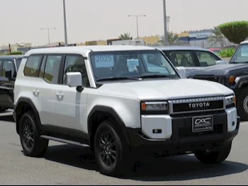 Toyota  Prado  TX Turbo  2025  Automatic  0 Km  4 Cylinder  Four Wheel Drive (4WD)  SUV  White  With Warranty