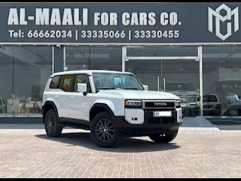 Toyota  Prado  TX Turbo  2025  Automatic  0 Km  6 Cylinder  Four Wheel Drive (4WD)  SUV  White  With Warranty