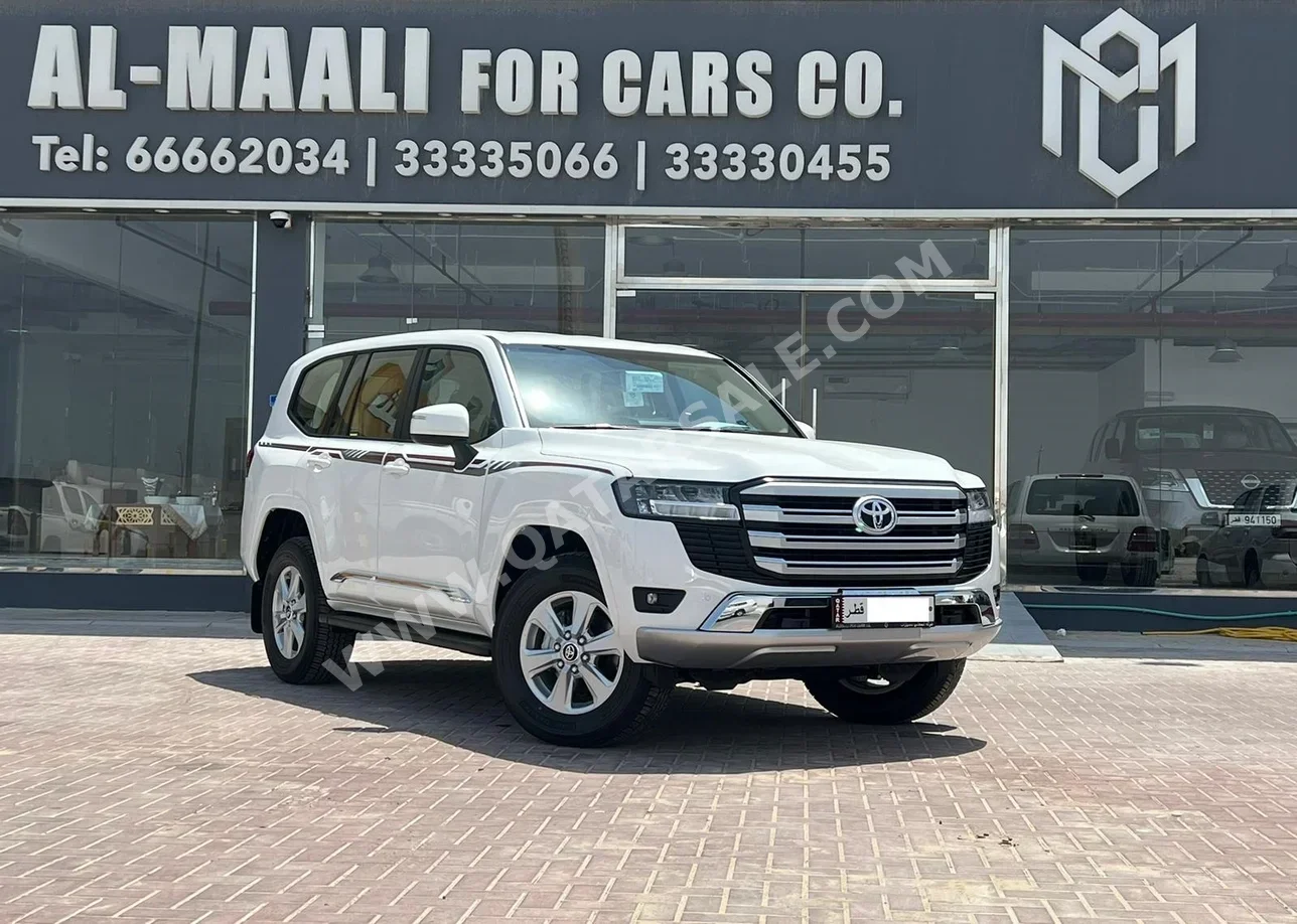 Toyota  Land Cruiser  GXR  2025  Automatic  0 Km  6 Cylinder  Four Wheel Drive (4WD)  SUV  White  With Warranty