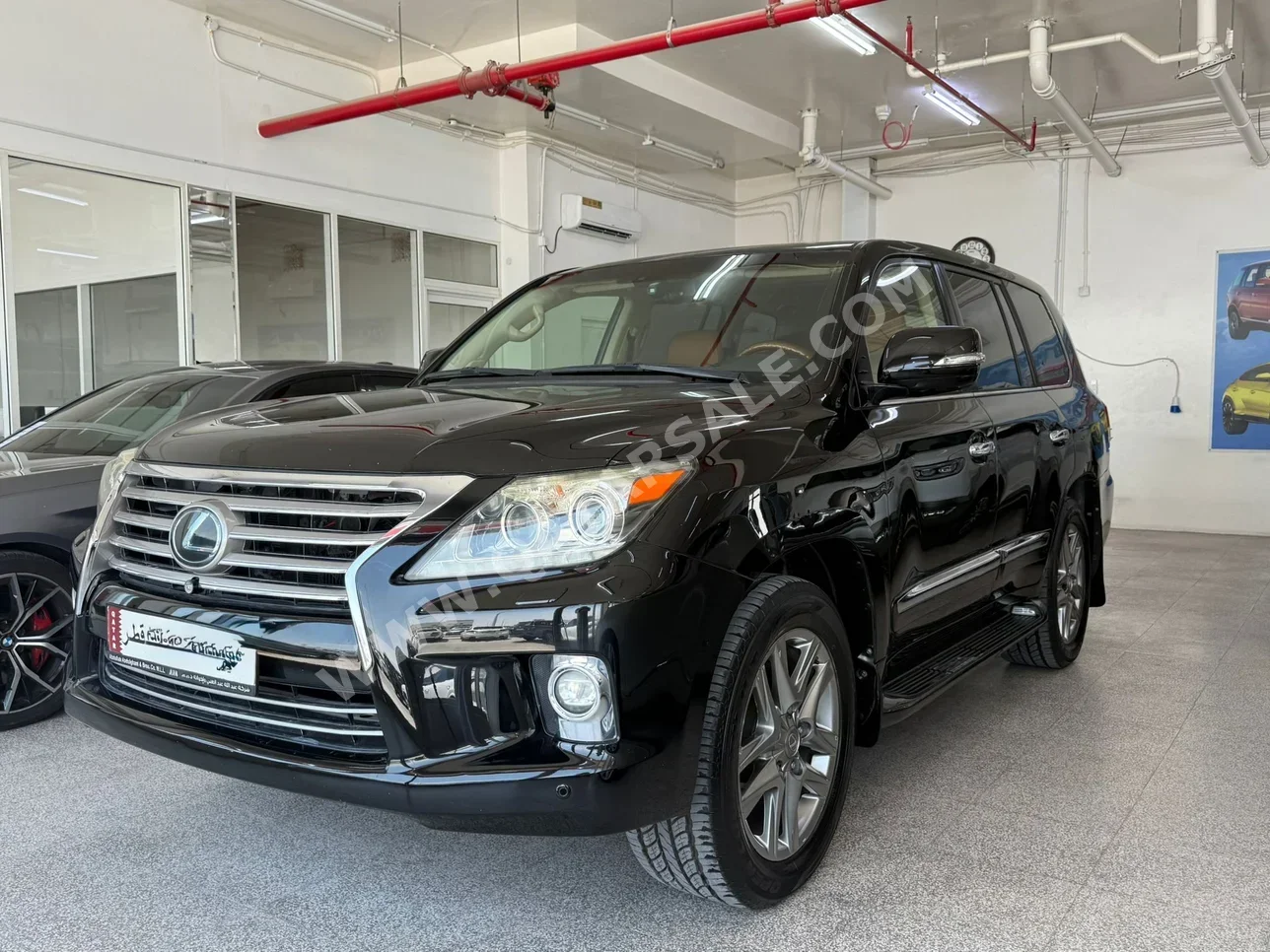 Lexus  LX  570  2015  Automatic  264,000 Km  8 Cylinder  Four Wheel Drive (4WD)  SUV  Black