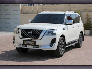 Nissan  Patrol  XE  2018  Automatic  143,000 Km  6 Cylinder  Four Wheel Drive (4WD)  SUV  White