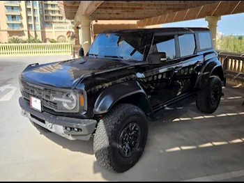 Ford  Bronco  Raptor  2023  Automatic  8,500 Km  6 Cylinder  Four Wheel Drive (4WD)  SUV  Black  With Warranty