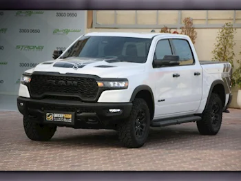Dodge  Ram  Rebel  2025  Automatic  8,700 Km  8 Cylinder  Four Wheel Drive (4WD)  Pick Up  White  With Warranty
