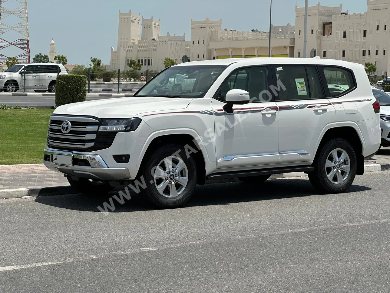 تويوتا  لاند كروزر جي اكس ار  إس يو في 4 في 4  أبيض  2025