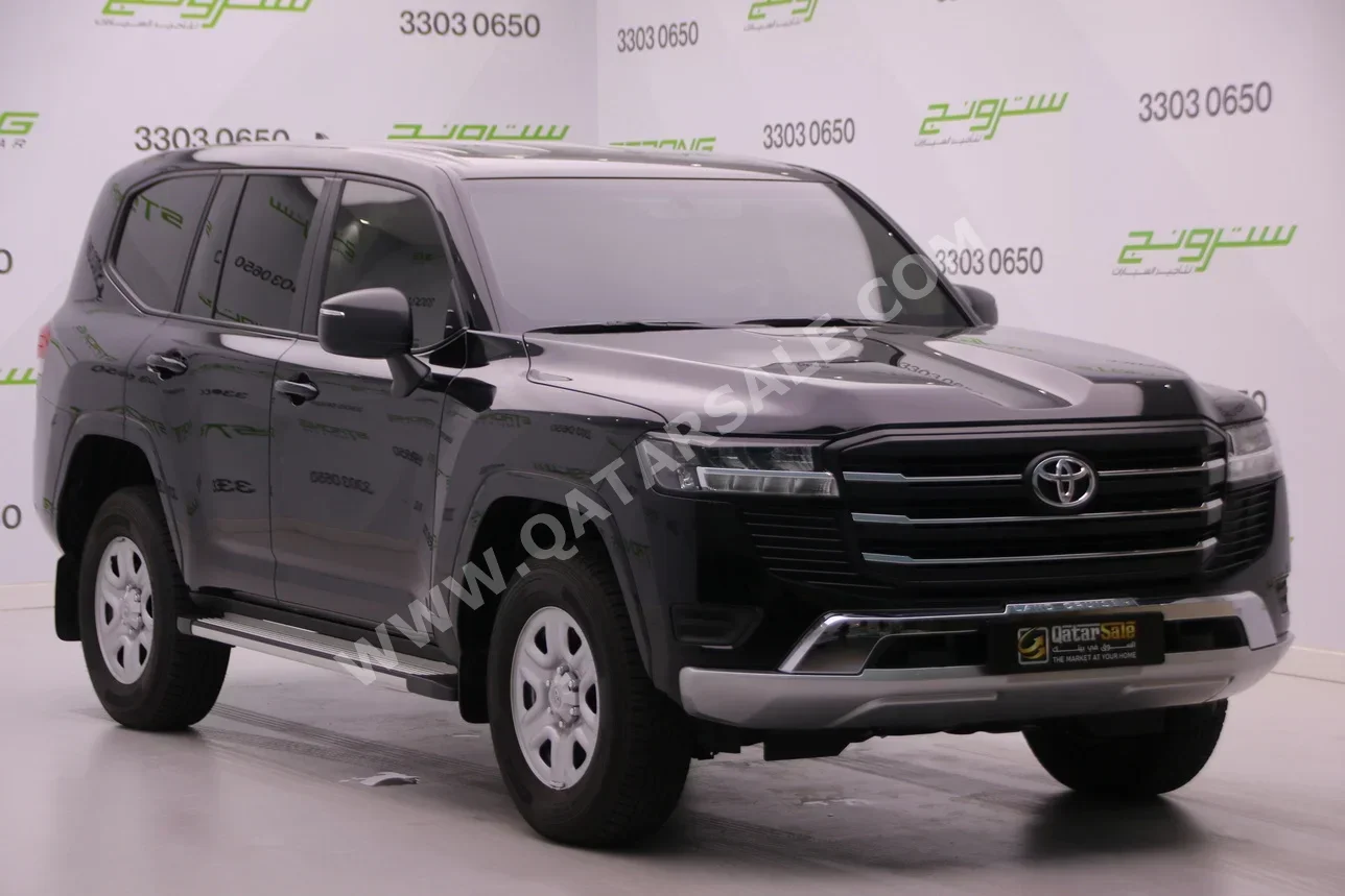 Toyota  Land Cruiser  GX  2024  Automatic  11,000 Km  6 Cylinder  Four Wheel Drive (4WD)  SUV  Black  With Warranty