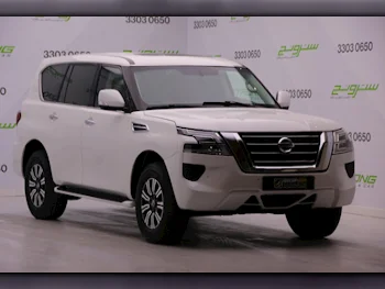 Nissan  Patrol  SE  2020  Automatic  170,000 Km  6 Cylinder  Four Wheel Drive (4WD)  SUV  White