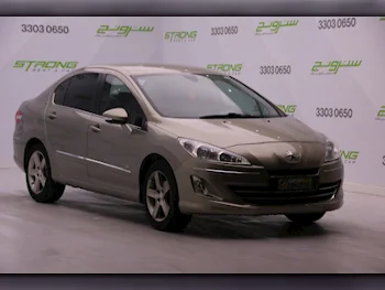 Peugeot  408  2014  Automatic  119,000 Km  4 Cylinder  Rear Wheel Drive (RWD)  Sedan  Gray