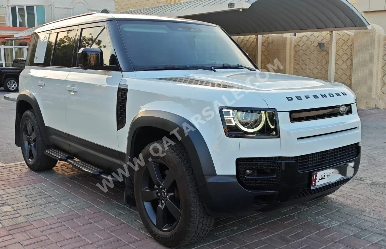 Land Rover  Defender  110  2023  Automatic  68,000 Km  4 Cylinder  Four Wheel Drive (4WD)  SUV  White  With Warranty