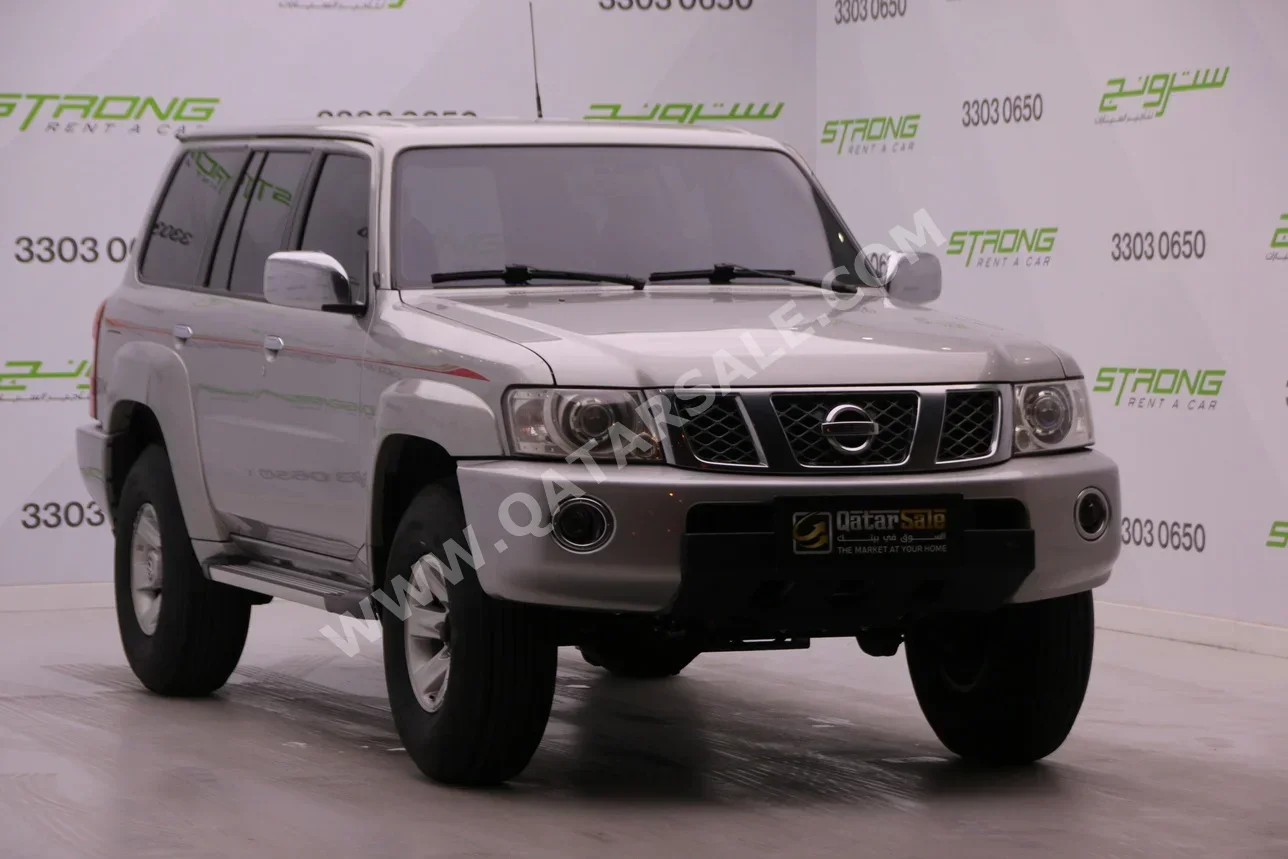 Nissan  Patrol  Safari  2022  Manual  115,000 Km  6 Cylinder  Four Wheel Drive (4WD)  SUV  Silver  With Warranty
