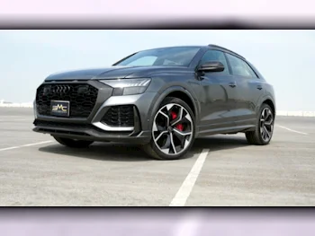 Audi  RS  Q 8  2021  Automatic  57,000 Km  8 Cylinder  Four Wheel Drive (4WD)  SUV  Gray Nardo  With Warranty