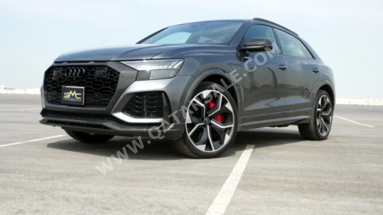 Audi  RS  Q 8  2021  Automatic  57,000 Km  8 Cylinder  Four Wheel Drive (4WD)  SUV  Gray Nardo  With Warranty