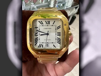 Watches - Cartier  - Analogue Watches  - Gold  - Men Watches