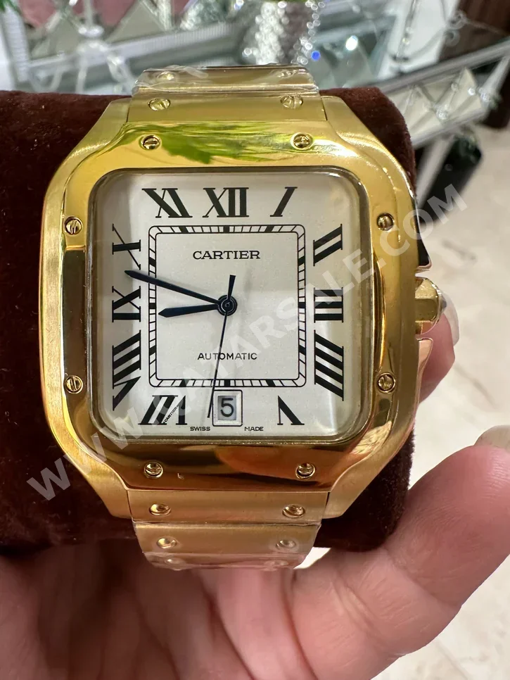 Watches - Cartier  - Analogue Watches  - Gold  - Men Watches