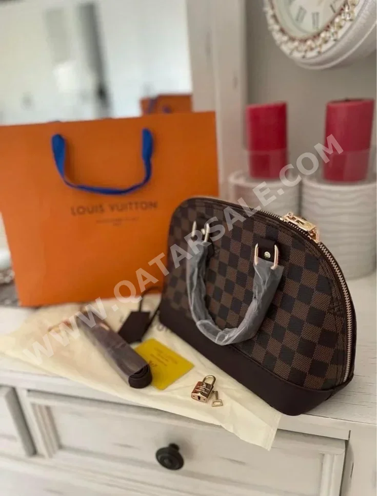 Bags  - Louis Vuitton  - Brown  - Genuine Leather  - For Women