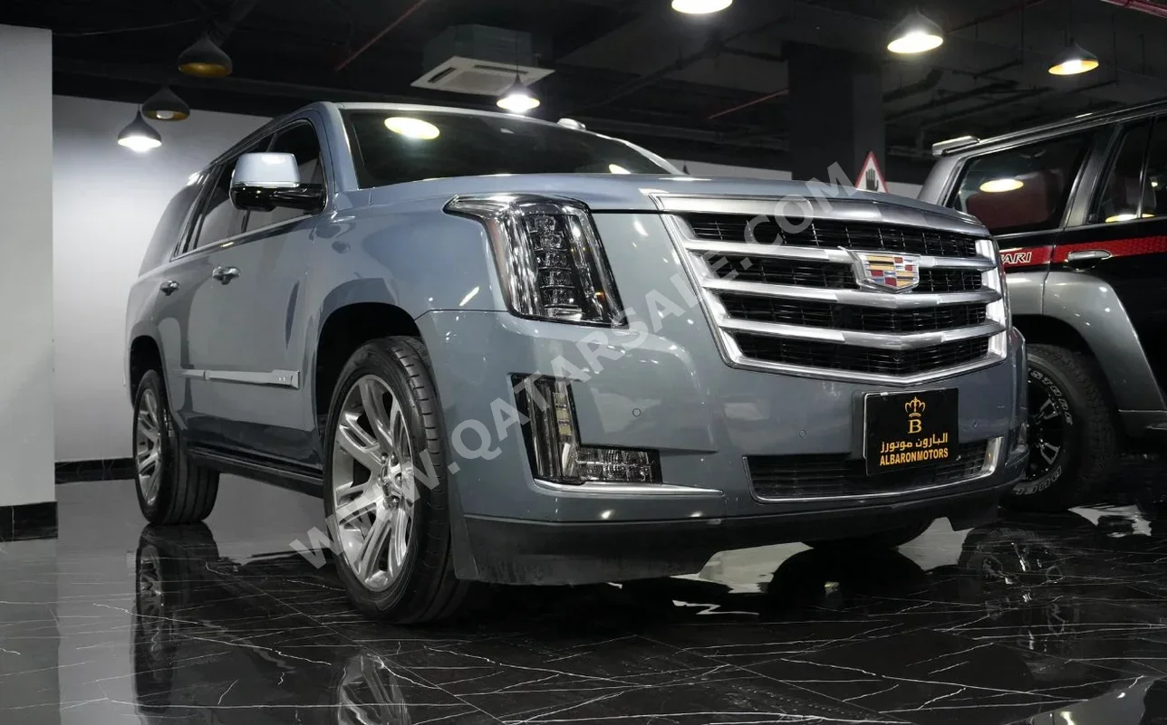 Cadillac  Escalade  Premium  2016  Automatic  150,000 Km  8 Cylinder  Four Wheel Drive (4WD)  SUV  Sky Blue