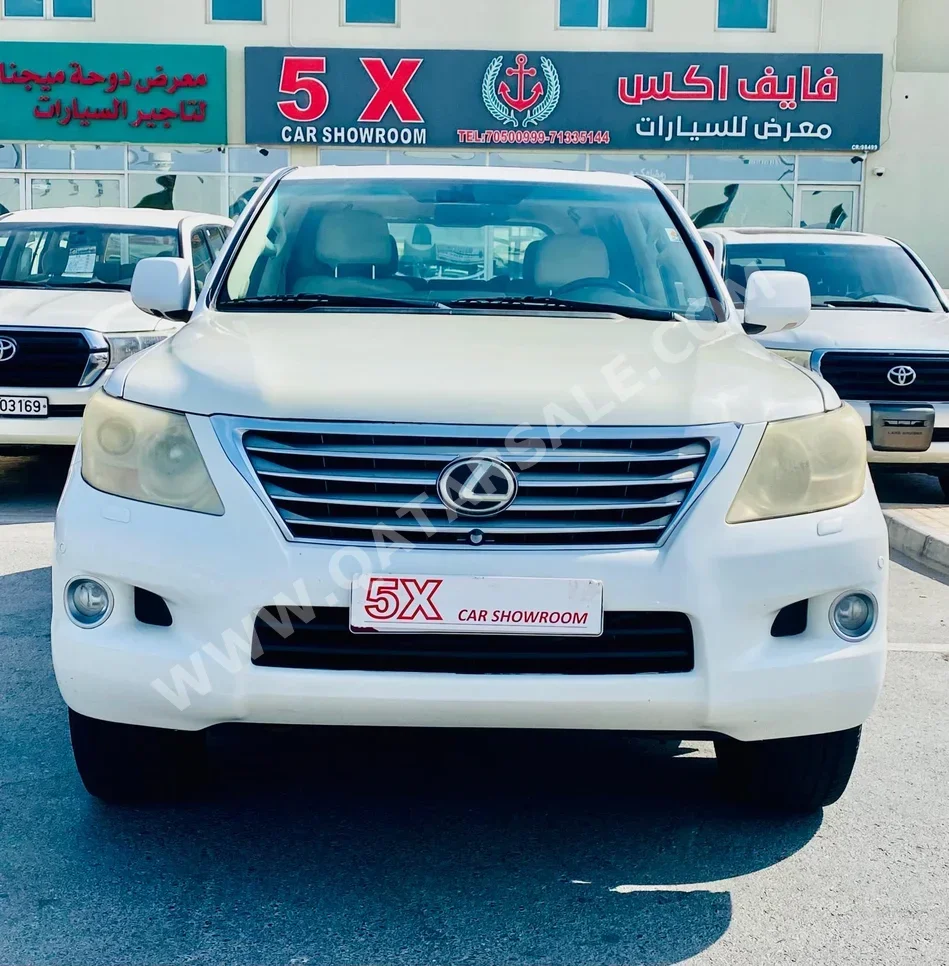لكزس  ال اكس  570  2009  اوتوماتيك  320,000 كم  8 سلندر  دفع رباعي  اس يو في  أبيض