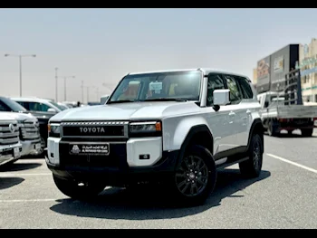 Toyota  Prado  TX Turbo  2025  Automatic  0 Km  4 Cylinder  Four Wheel Drive (4WD)  SUV  White  With Warranty