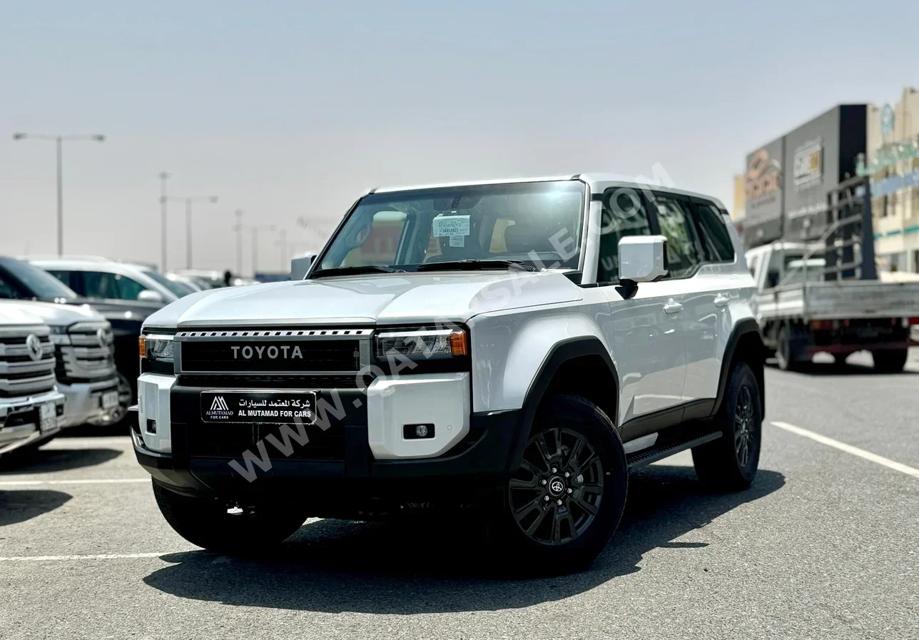 Toyota  Prado  TX Turbo  2025  Automatic  0 Km  4 Cylinder  Four Wheel Drive (4WD)  SUV  White  With Warranty