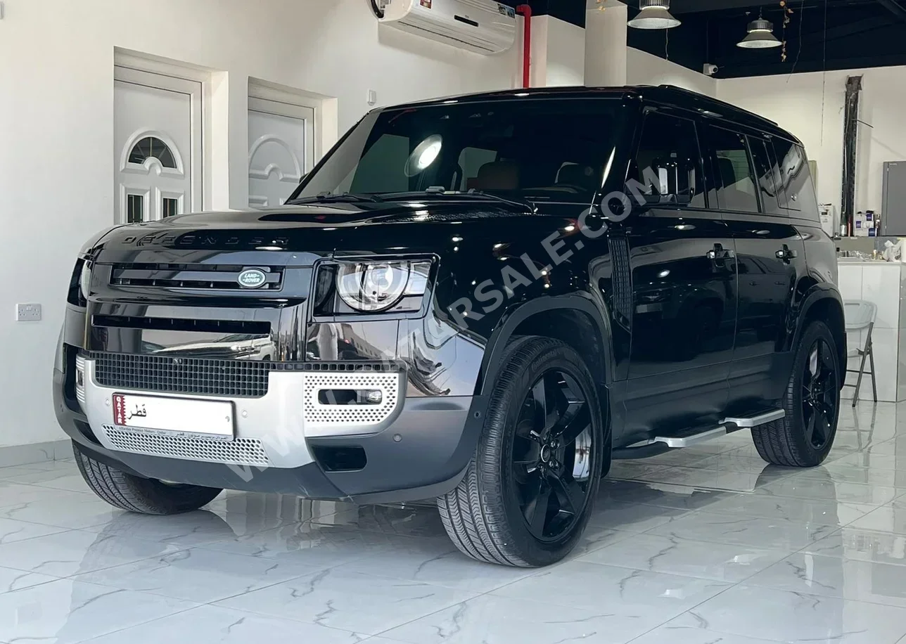 Land Rover  Defender  110 HSE  2024  Automatic  13,000 Km  6 Cylinder  Four Wheel Drive (4WD)  SUV  Black  With Warranty