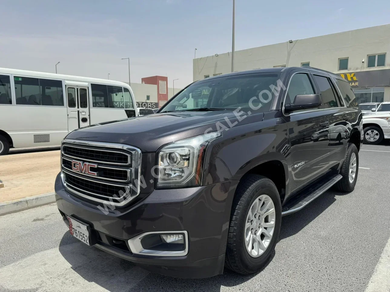 GMC  Yukon  SLE  2018  Automatic  155,000 Km  8 Cylinder  Rear Wheel Drive (RWD)  SUV  Gray