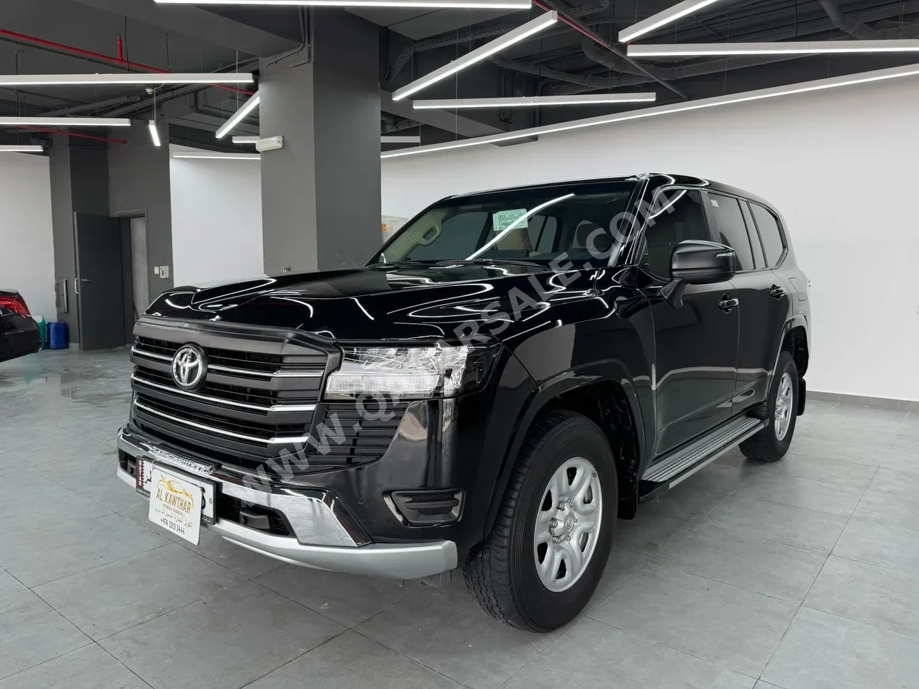 Toyota  Land Cruiser  GX  2023  Automatic  78,000 Km  6 Cylinder  Four Wheel Drive (4WD)  SUV  Black  With Warranty