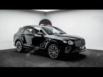 Bentley  Bentayga  First Edition  2021  Automatic  48,184 Km  8 Cylinder  Four Wheel Drive (4WD)  SUV  Black
