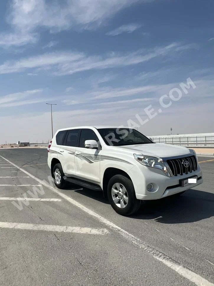 Toyota  Prado  2015  Automatic  184,000 Km  6 Cylinder  Four Wheel Drive (4WD)  SUV  White
