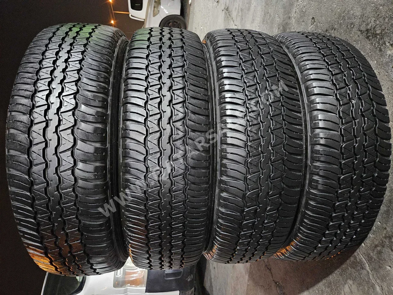 العجلات والجنوط (الرنقات) دنلوب صنع في اليابان \  صيفي  2457517 ميليمتر  17"  مع ضمان