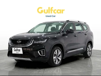 Geely  Okavango  2023  Automatic  59,475 Km  3 Cylinder  Front Wheel Drive (FWD)  SUV  Black  With Warranty
